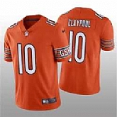 Men & Women & Youth Chicago Bears #10 Chase Claypool Orange Vapor Untouchable Limited Stitched Football Jersey,baseball caps,new era cap wholesale,wholesale hats